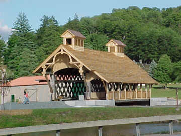 Erwin Park Covered Bridge. Photo from Janet Corby
Sept., 2005